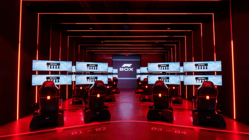 F1 Arcade venue overview