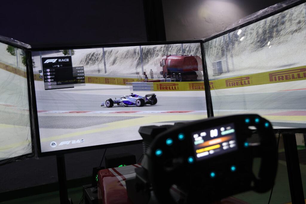 Racing simulator beginner setup