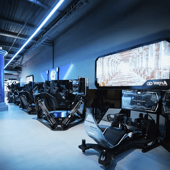 Professional arcade racing simulator