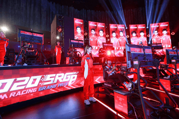 Motorsport competition simulator