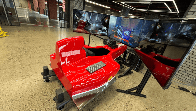 F1 simulator cockpit product