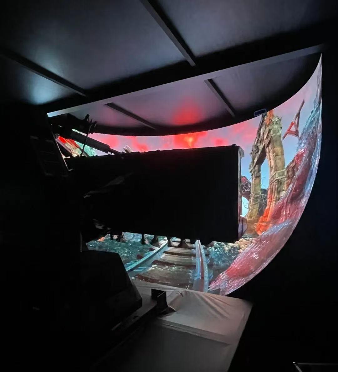 LED Dome Flying Theater Ride