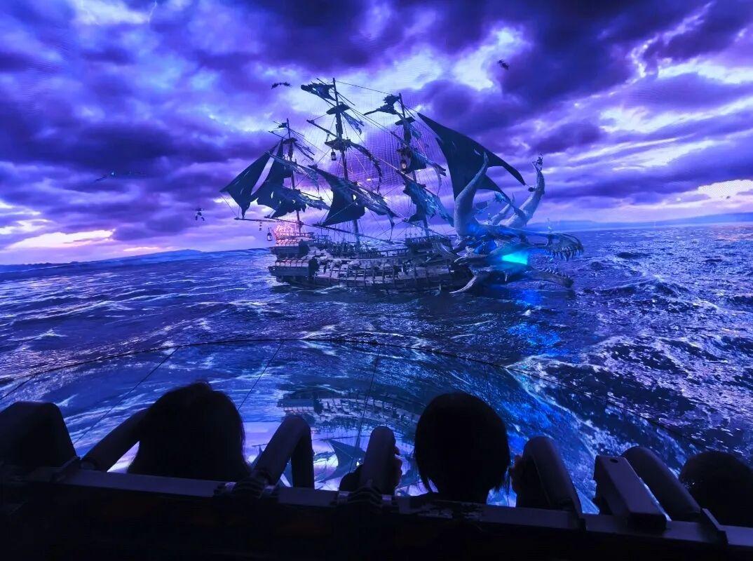 Naked-Eye 3D Dome Screen