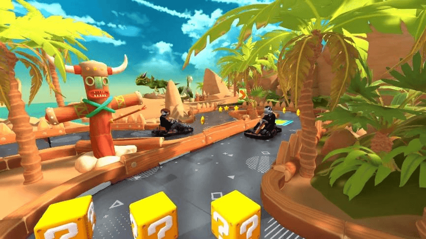 Jurassic Park MR Kart game theme