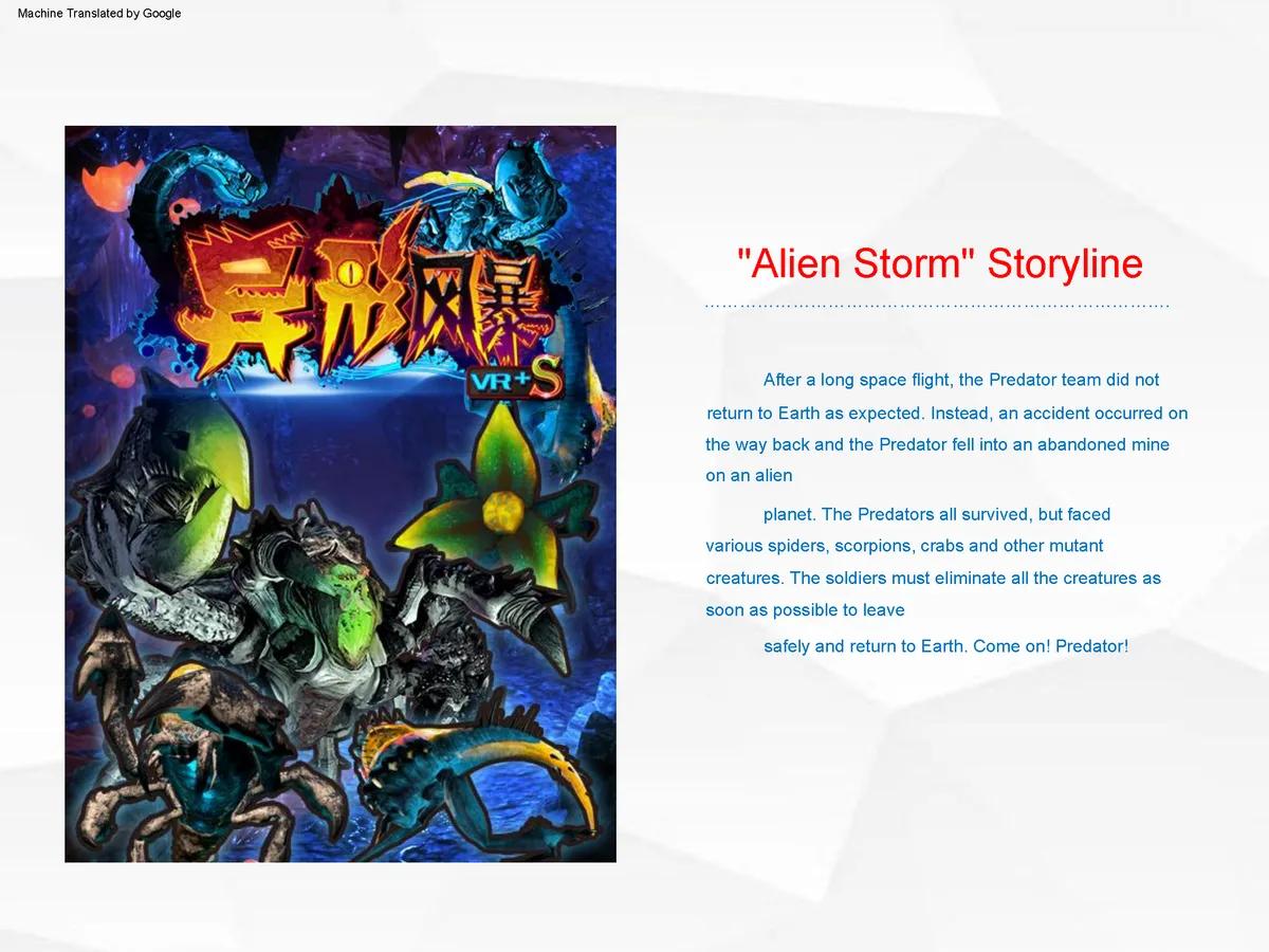 Alien Storm poster