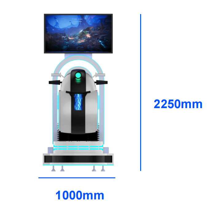 VR Motorcycle product view 5