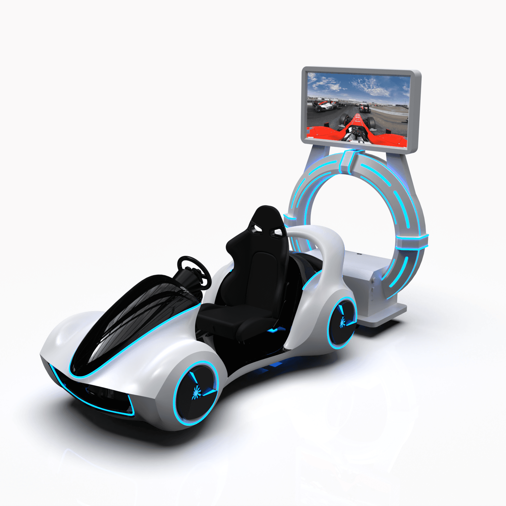 VR Sim Racing Game