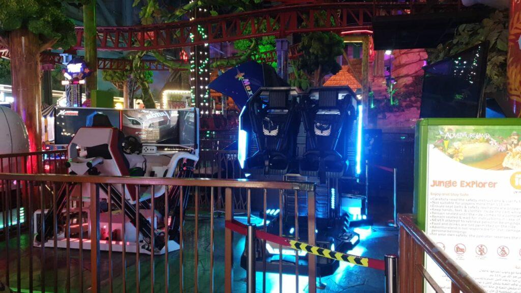 Dubai, UAE commercial racing simulator case study