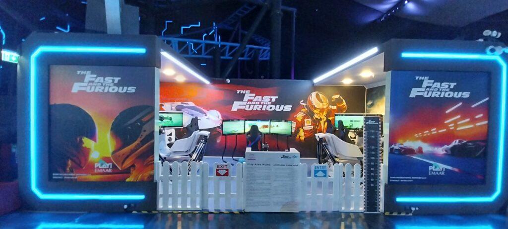 Dubai, UAE racing simulator case study