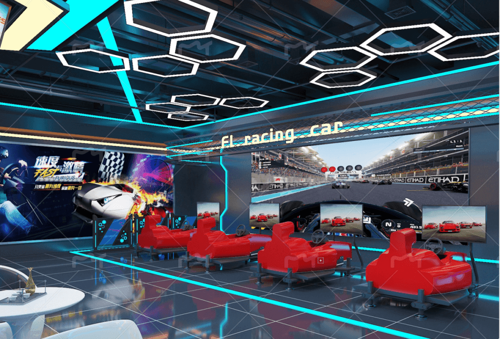 Jakarta, Indonesia commercial racing simulator case study