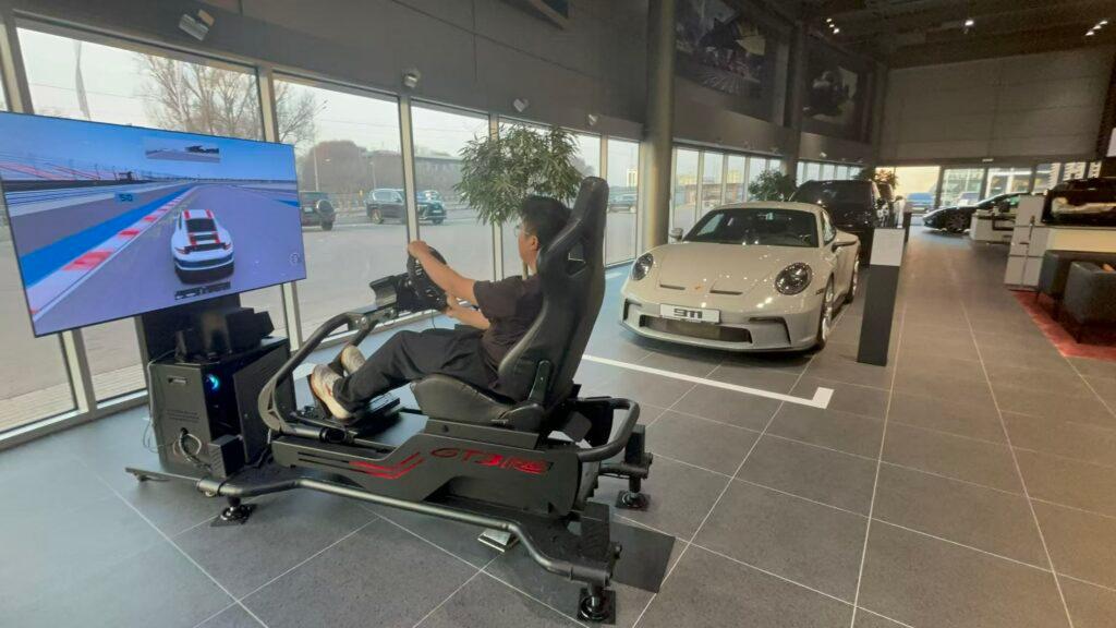 Porsche Dealership racing simulator case study
