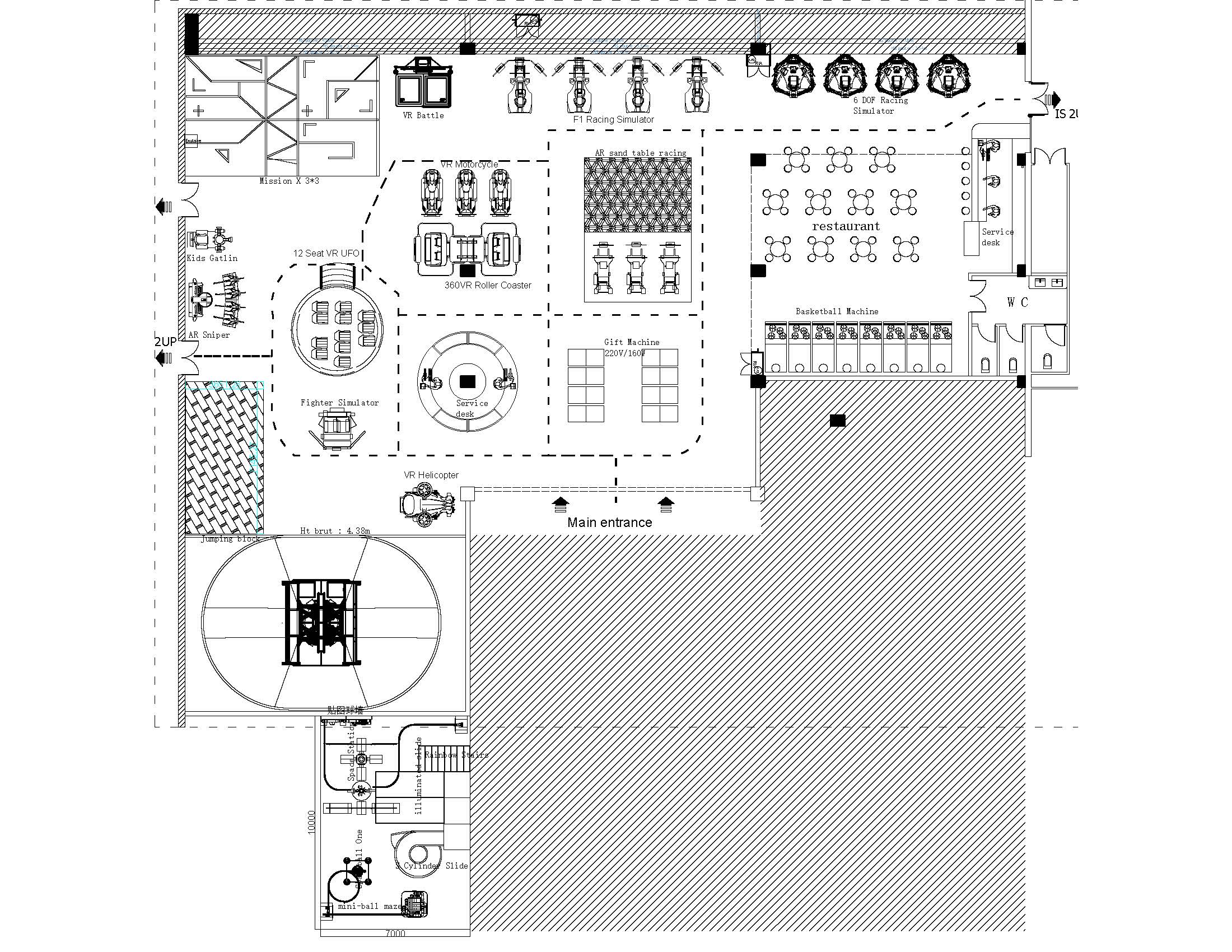 Arcade Floor Plan - Martinique