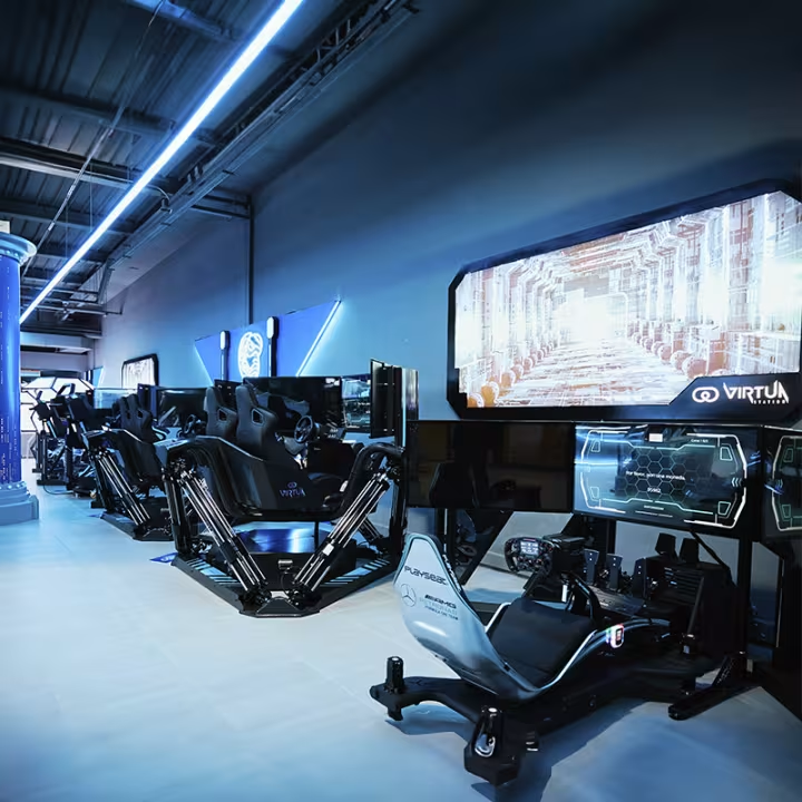 Professional arcade racing simulator