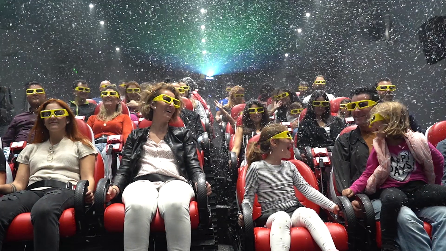 5D cinema scene