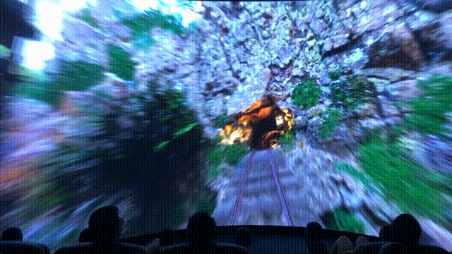 5D motion cinema ride with special effects