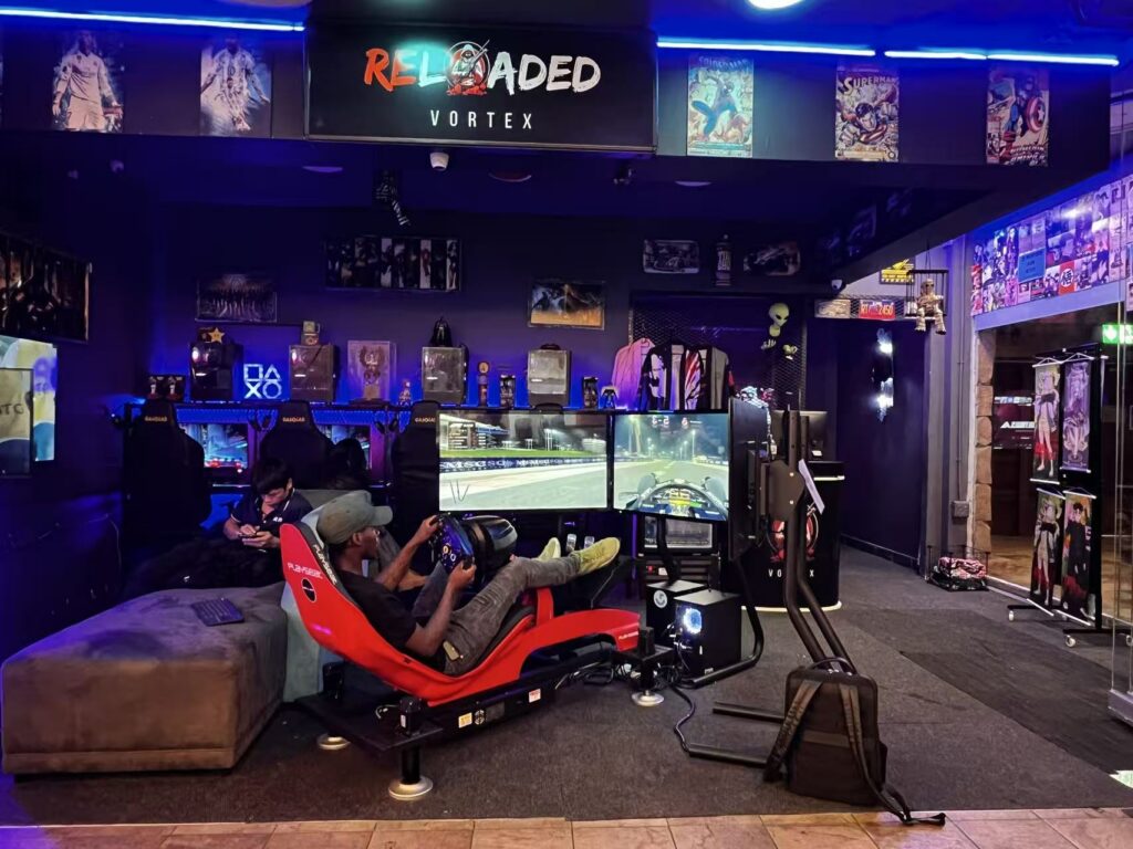 Johannesburg, South Africa commercial racing simulator case study