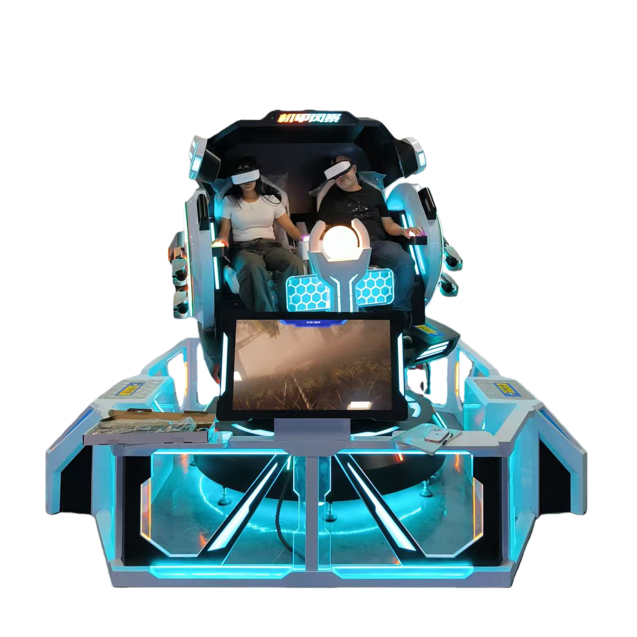 360° Rotating 9D Cinema Figure